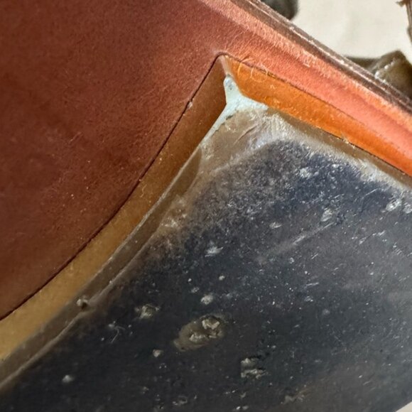 Coach Sally Gold Metallic Leather Sandals. Size 9B - Picture 10 of 10